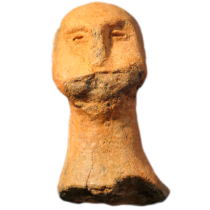 Clay Head, 8.5 cms high